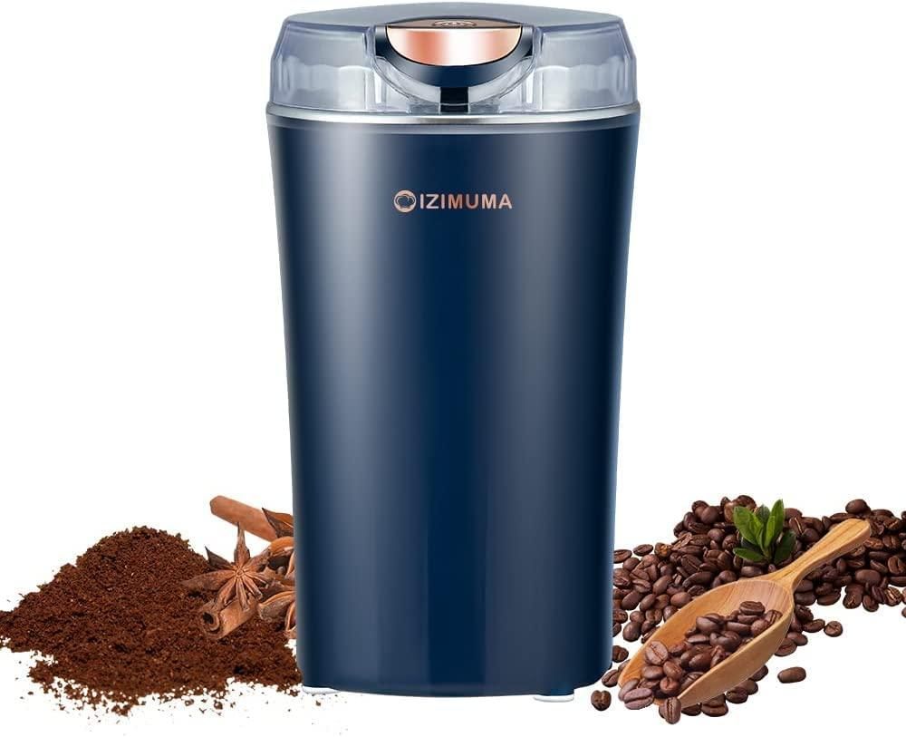 Electric Grain & Spice Grinder – Portable Coffee, Spice & Nut Grinding Machine