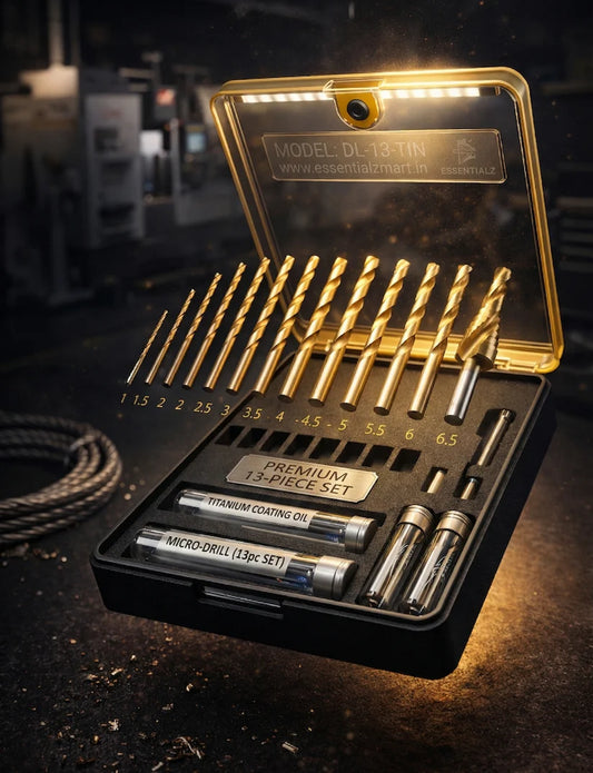Ultra-Hard Alloy Drill Bit Kit - (Set of 13)