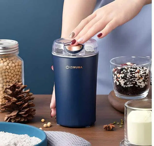 Electric Grain & Spice Grinder – Portable Coffee, Spice & Nut Grinding Machine
