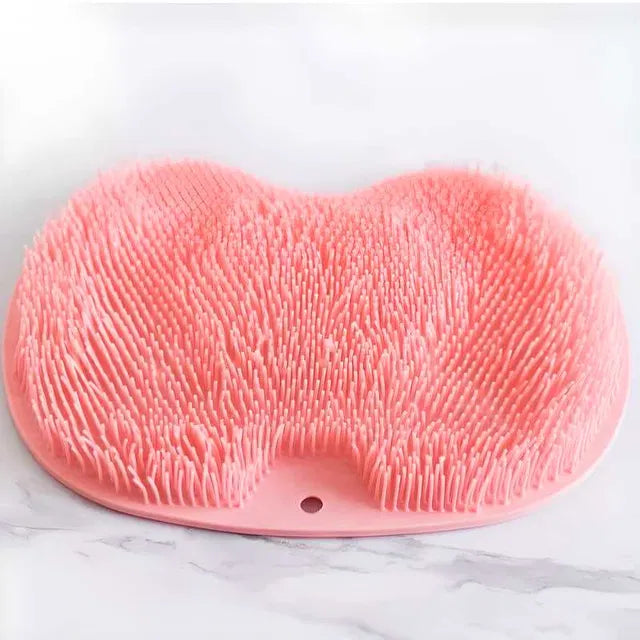 Foot & Back Shower Scrubber Silicone Bath Massage Pad